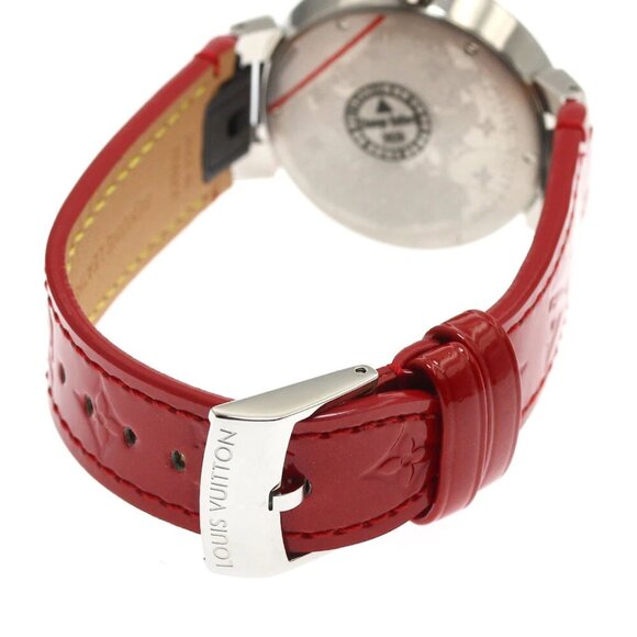 LOUIS VUITTON Tambour slim QA015 Silver Dial Quartz Ladies Watch_889258 - Picture 8 of 8